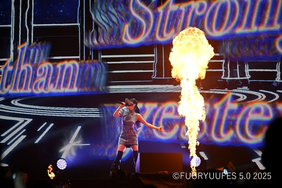 JYunoの炎の演出