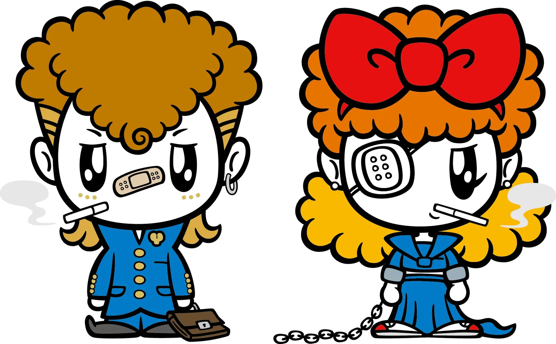 イベント公式キャラクター「マブ＆トモ」