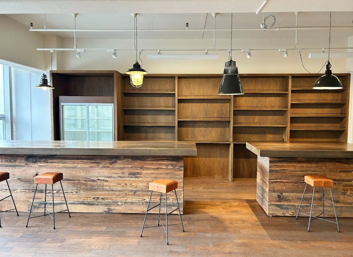 カフェ風のオフィススペース