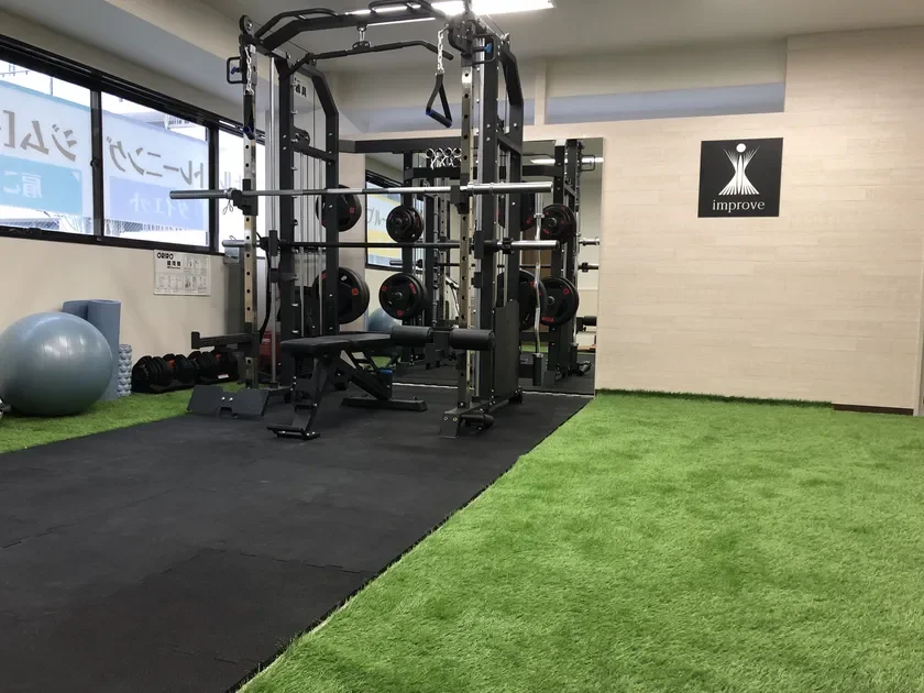 ジムのトレーニングスペース