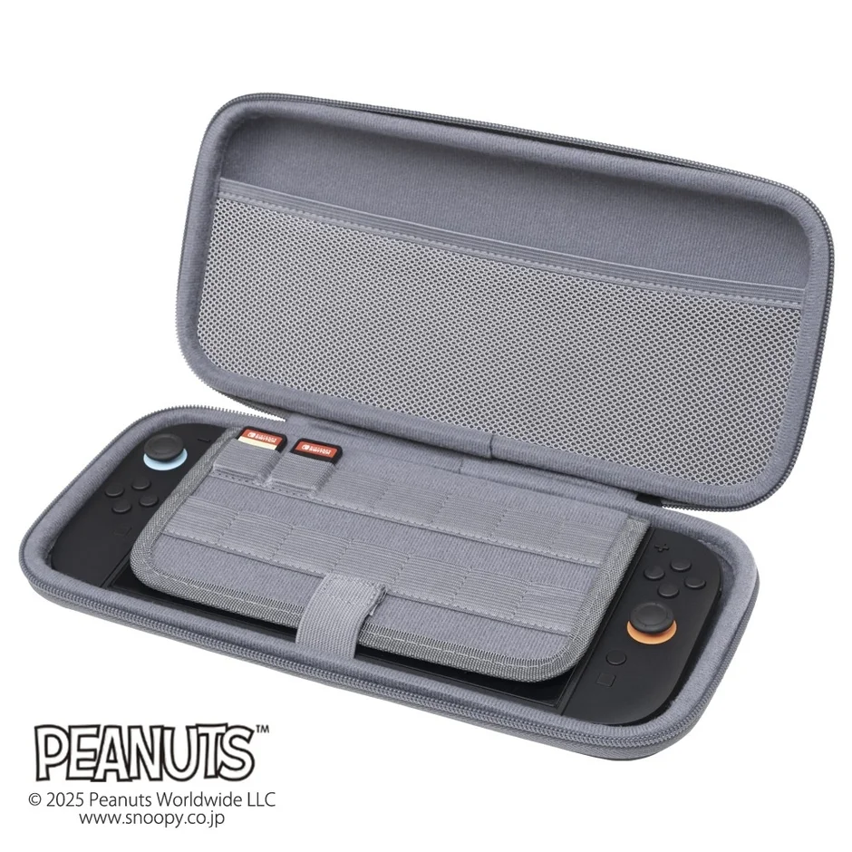 Switch2用ポーチの内部収納スペース