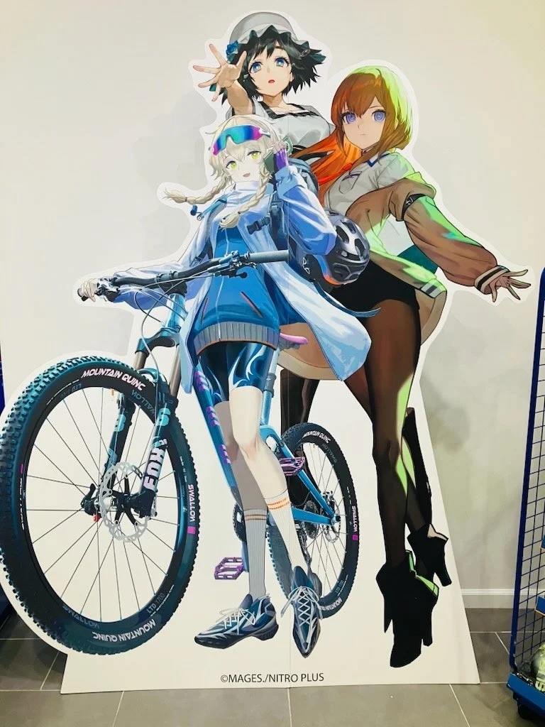 アメリカ会場の等身大パネル