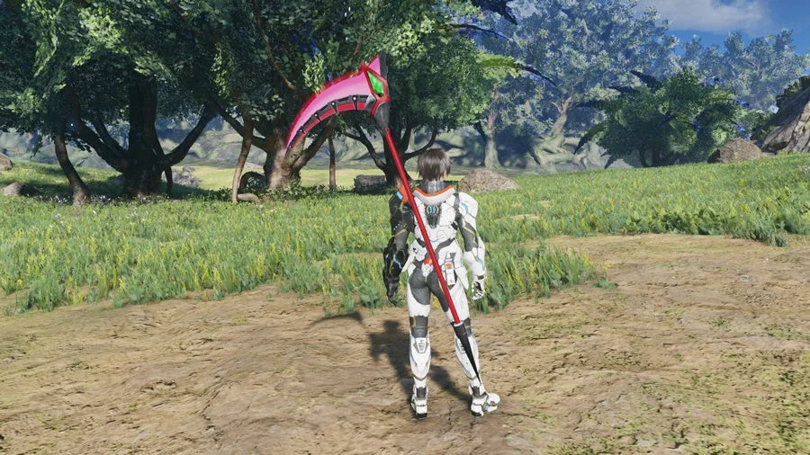 キャラクターと大鎌