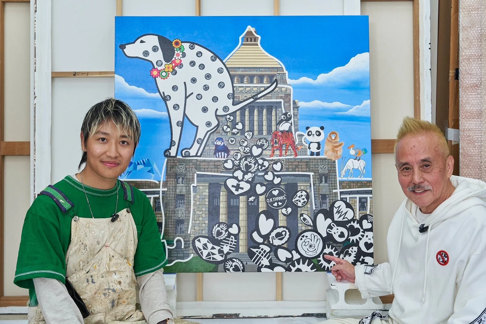 対談動画の様子