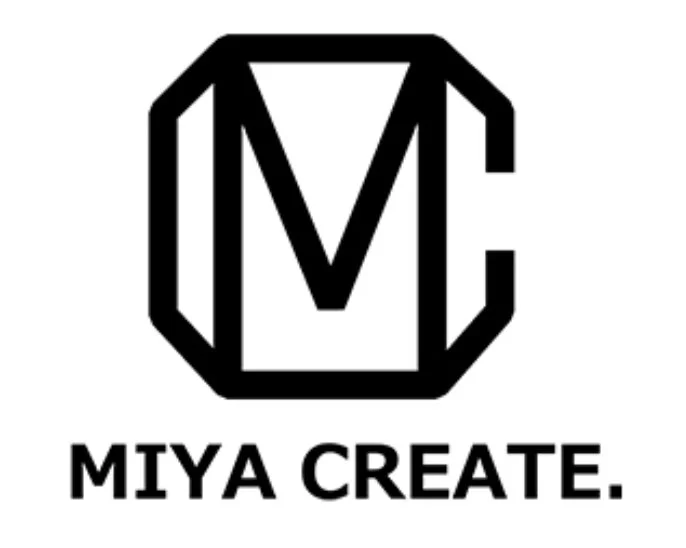 MIYA CREATE.のロゴ