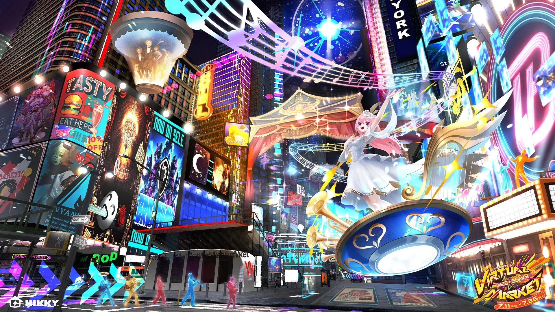 バーチャルマーケット2026 Summer 企業出展会場イメージ