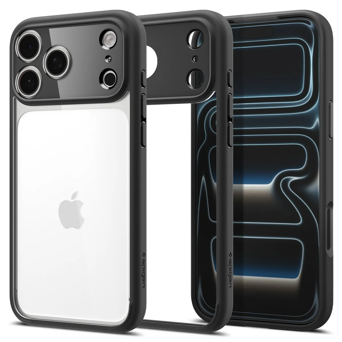 Spigen iPhone用クリアケースとバンパーフレーム