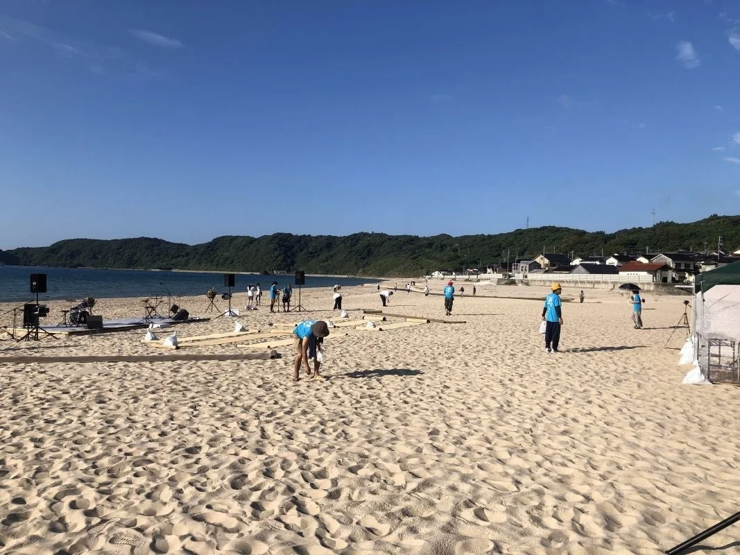 日本遺産/国指定天然記念物「琴ヶ浜」鳴砂の保護・保全活動