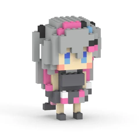 結目ユイ ミタクルブロックコラボフィギュア