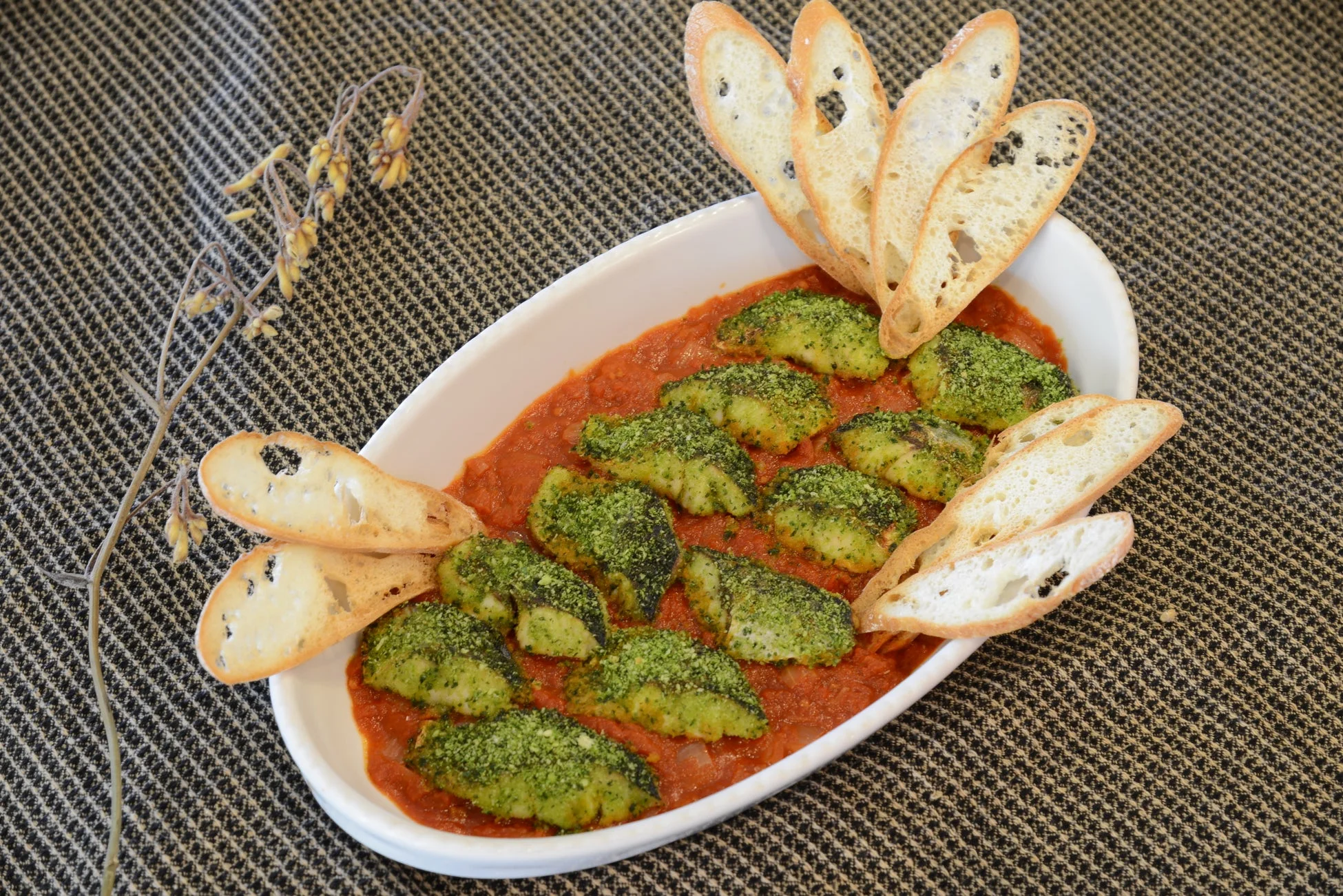 サバの香草パン粉焼き