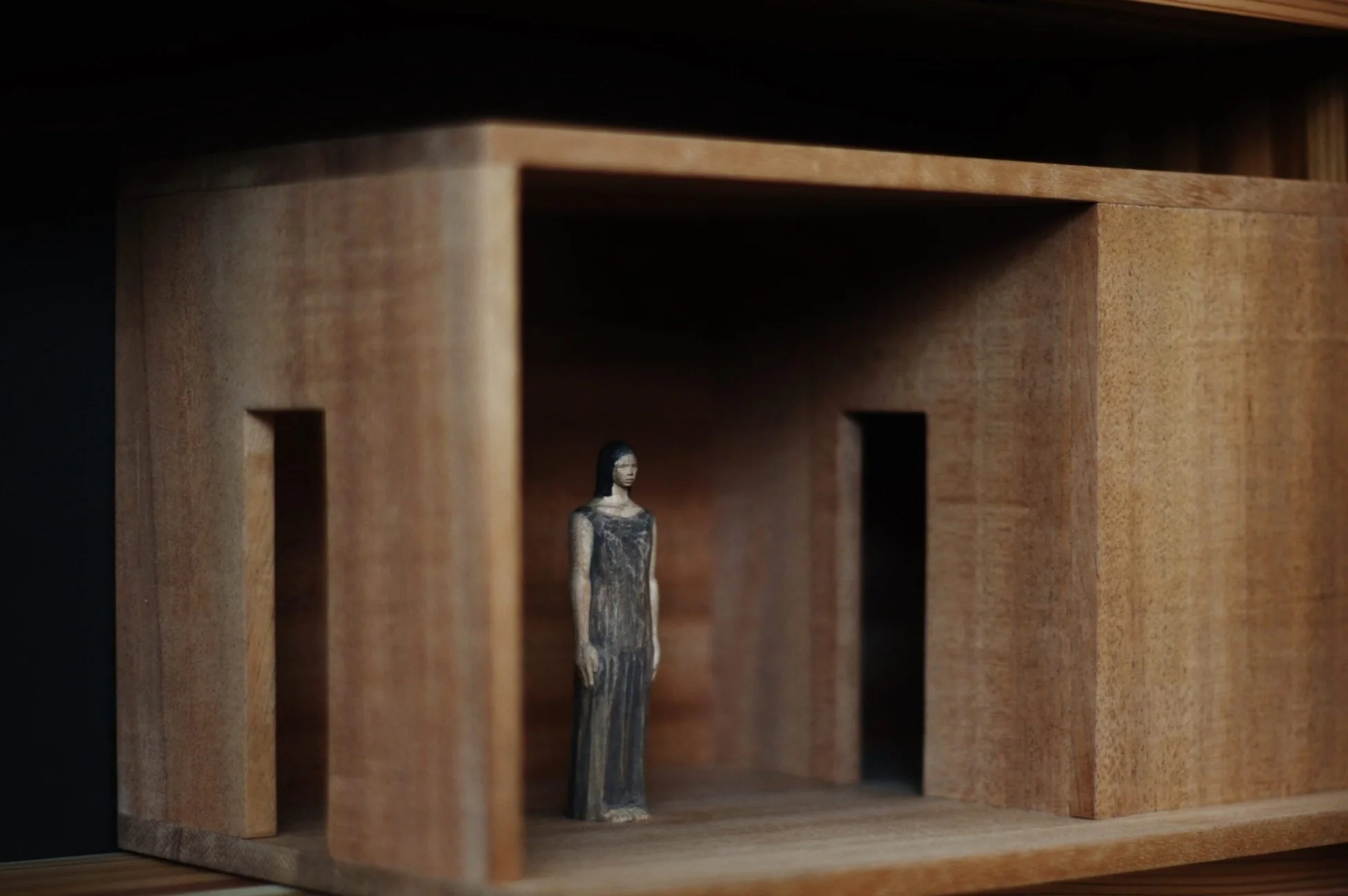 オレクトロニカの木製アート作品