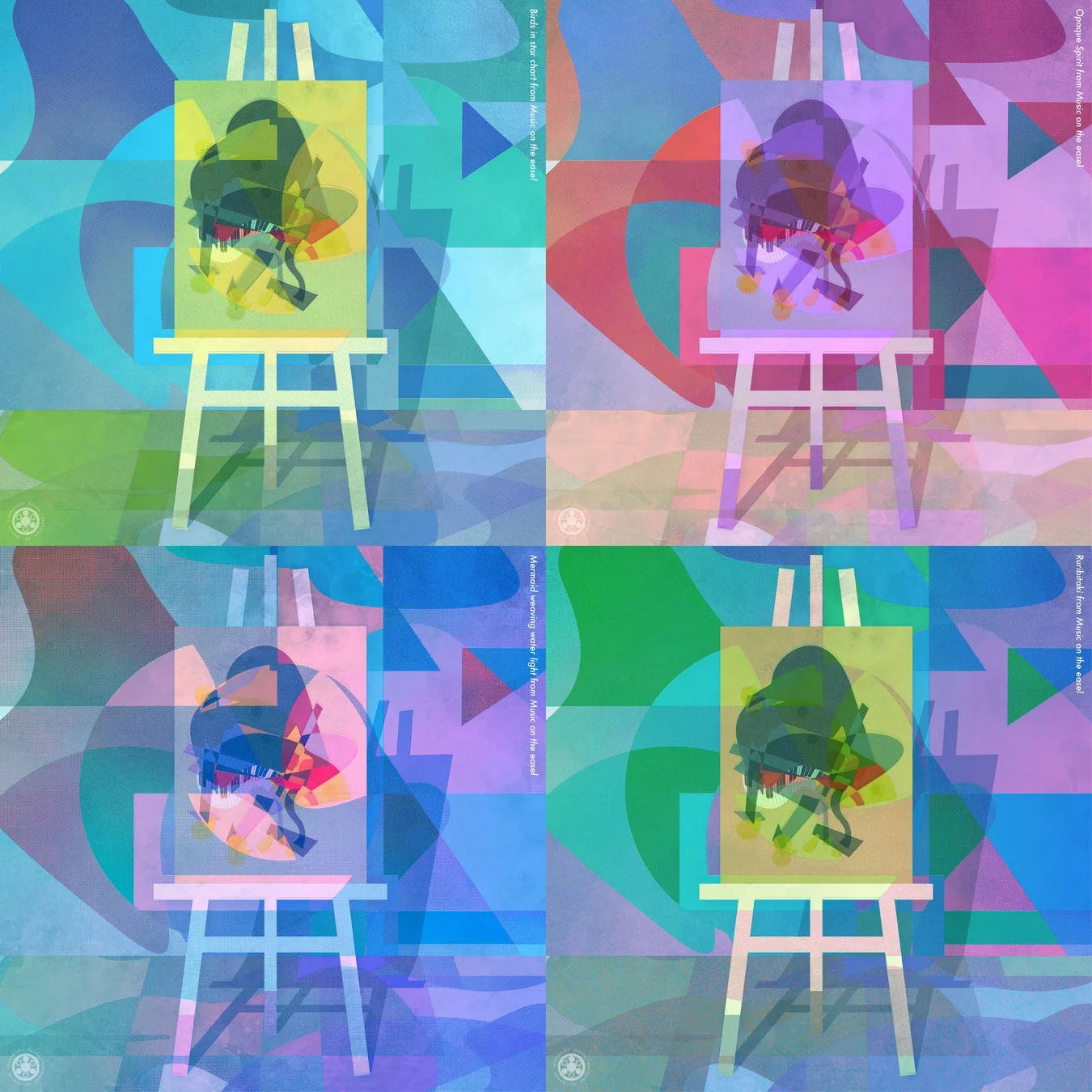 イーゼルの上の音楽