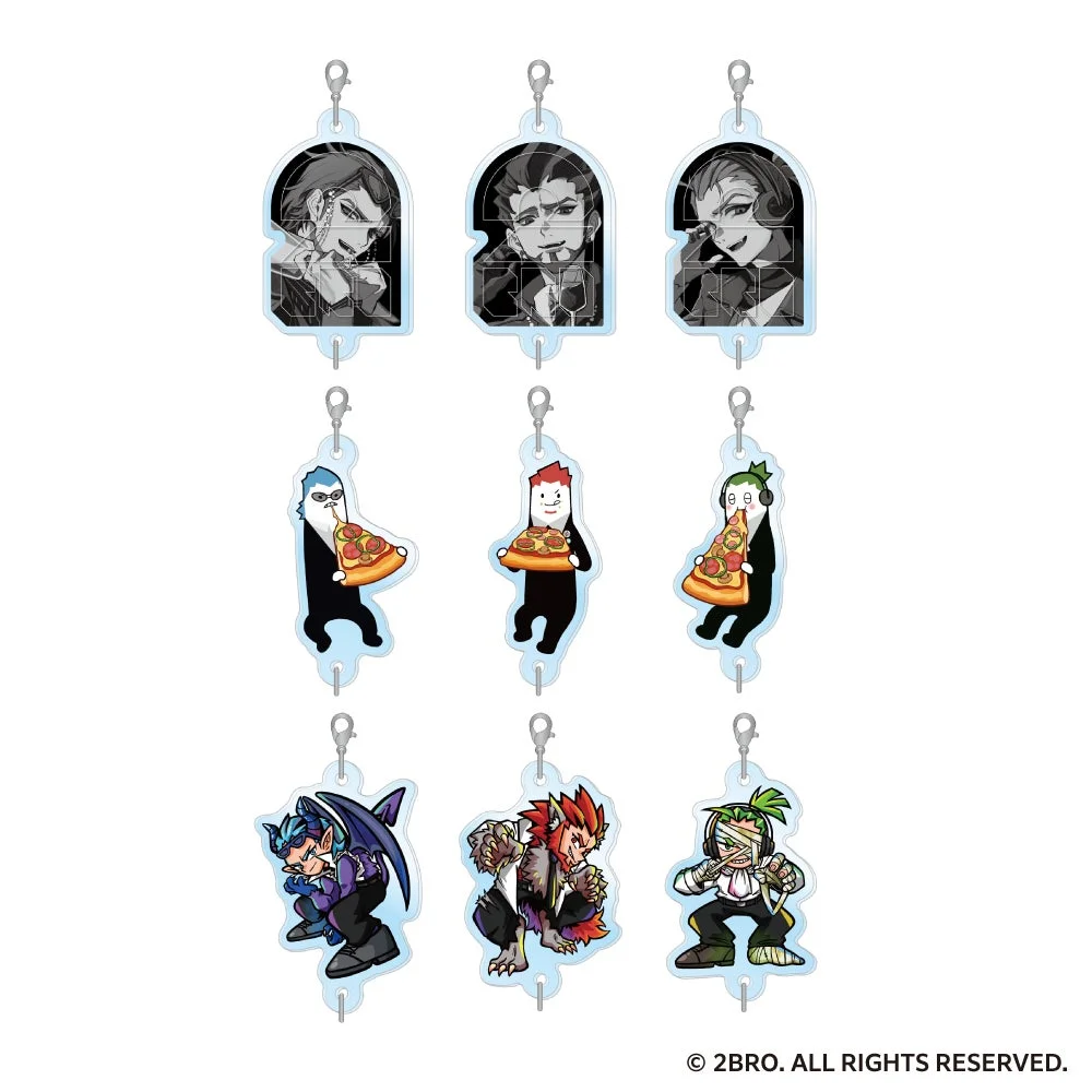 ランダムアクリルチャーム