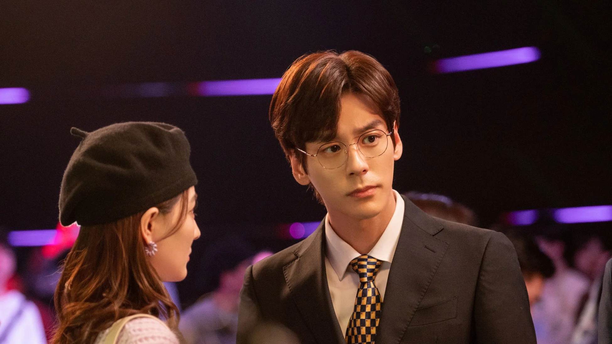 イベントで向き合う二人