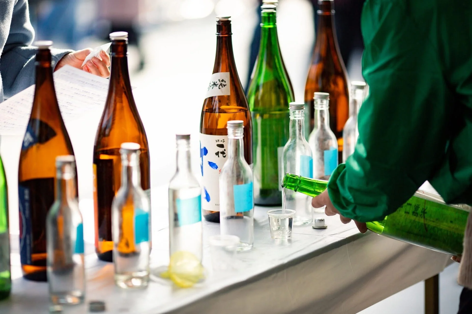 日本酒利き酒体験