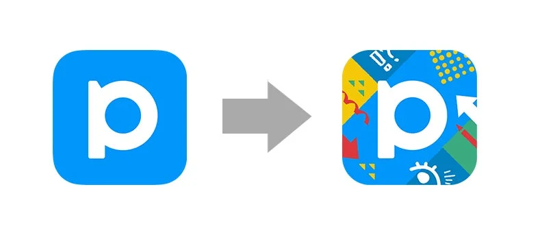 アプリアイコンの変化