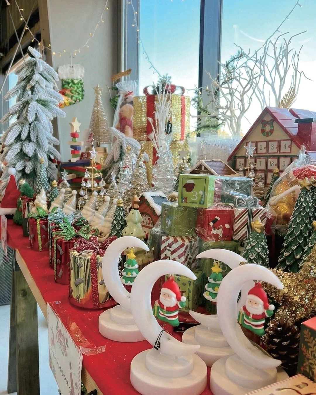 クリスマスの飾り付け