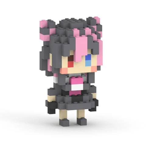 黒桐アリア ミタクルブロックコラボフィギュア