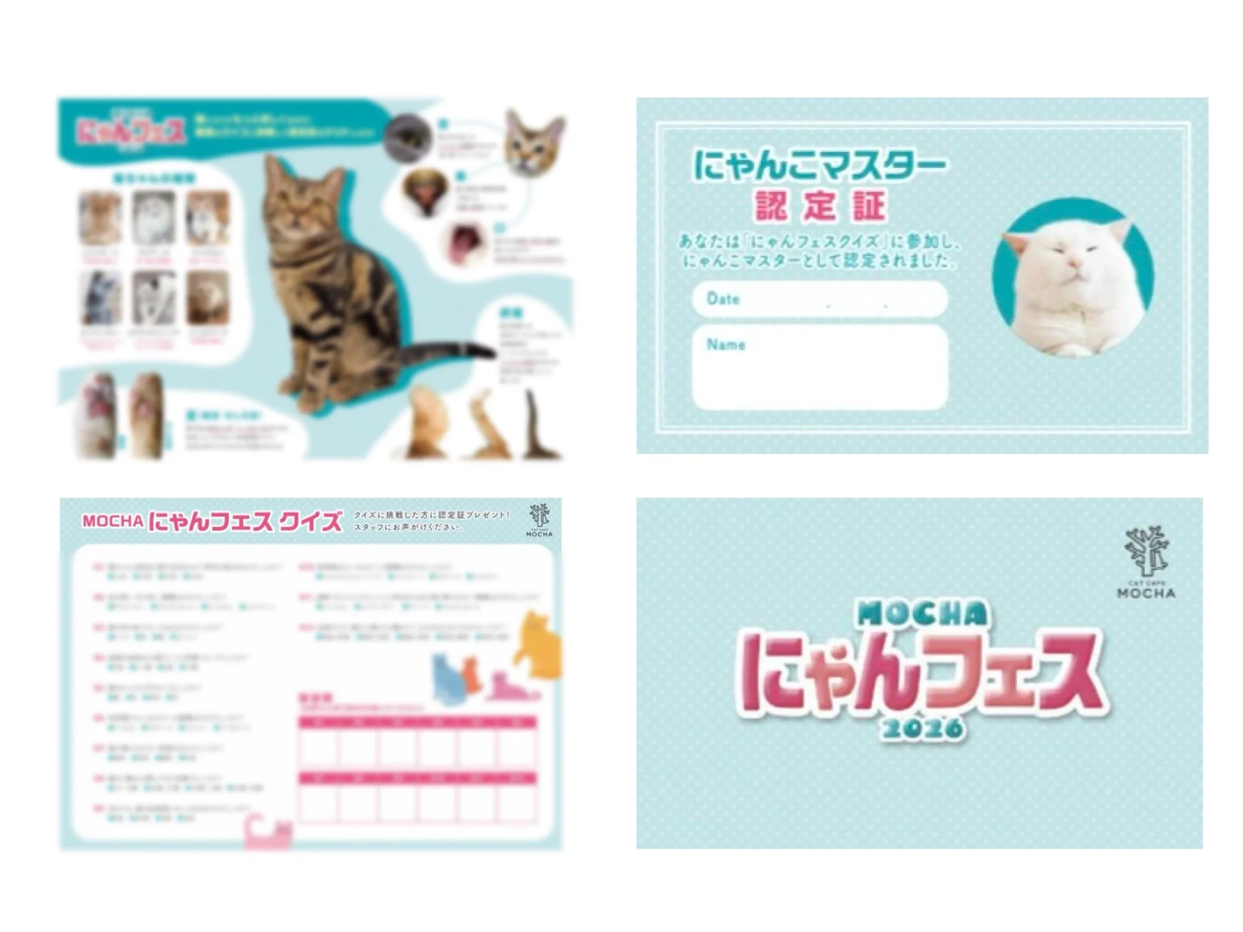 にゃんこマスター認定証