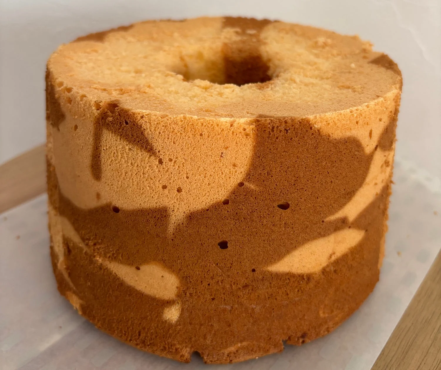 マーブルシフォンケーキ