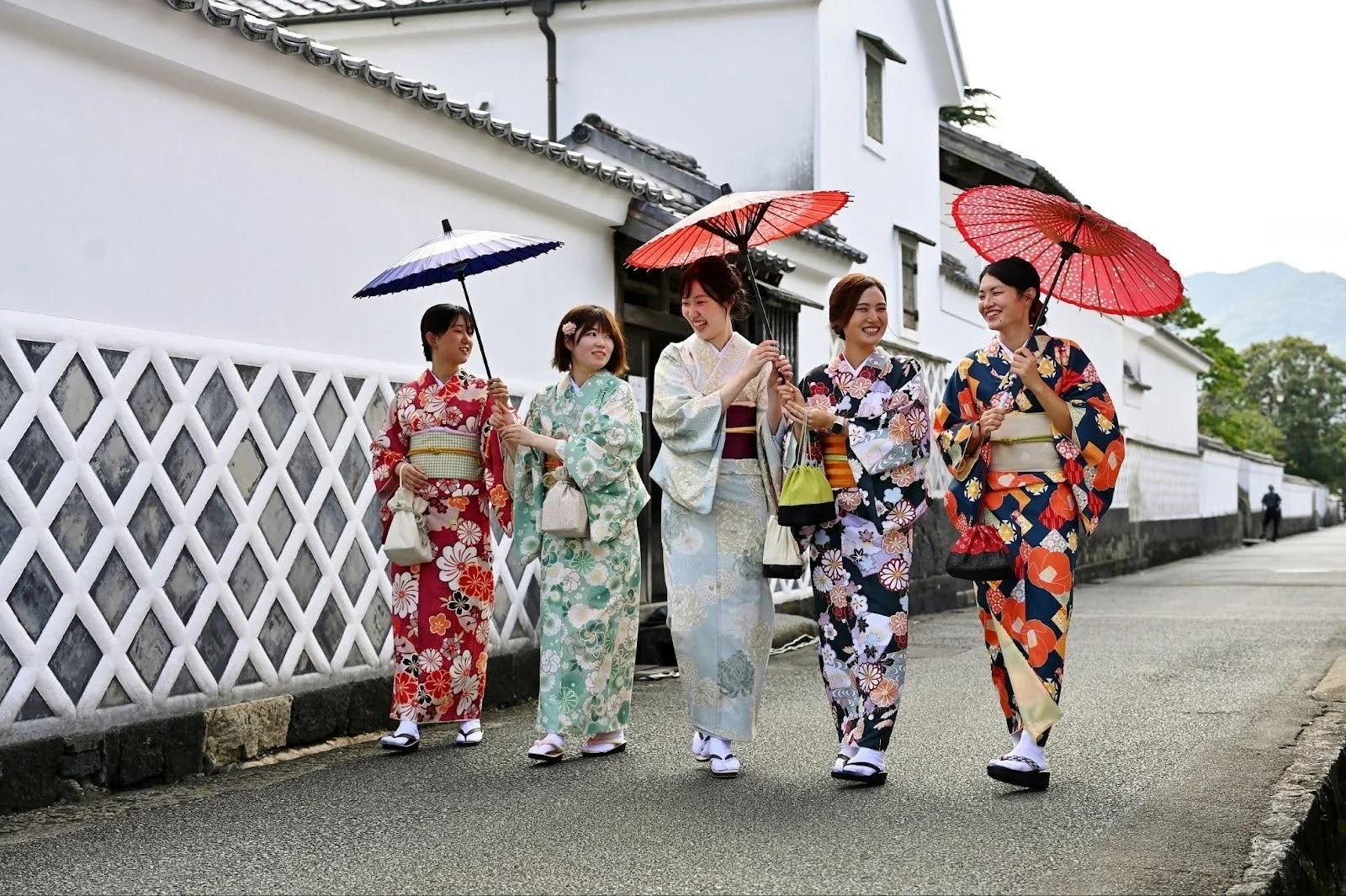 山口県 萩市の街並み