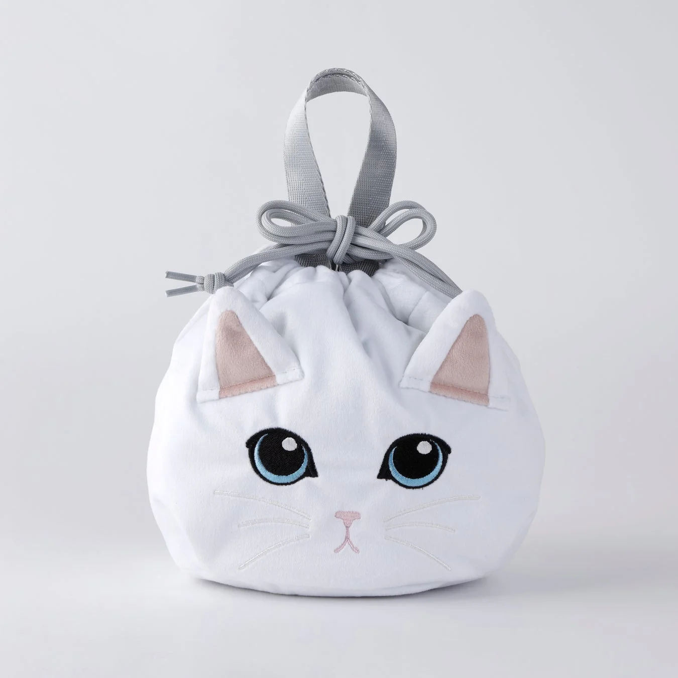 保冷巾着 白猫