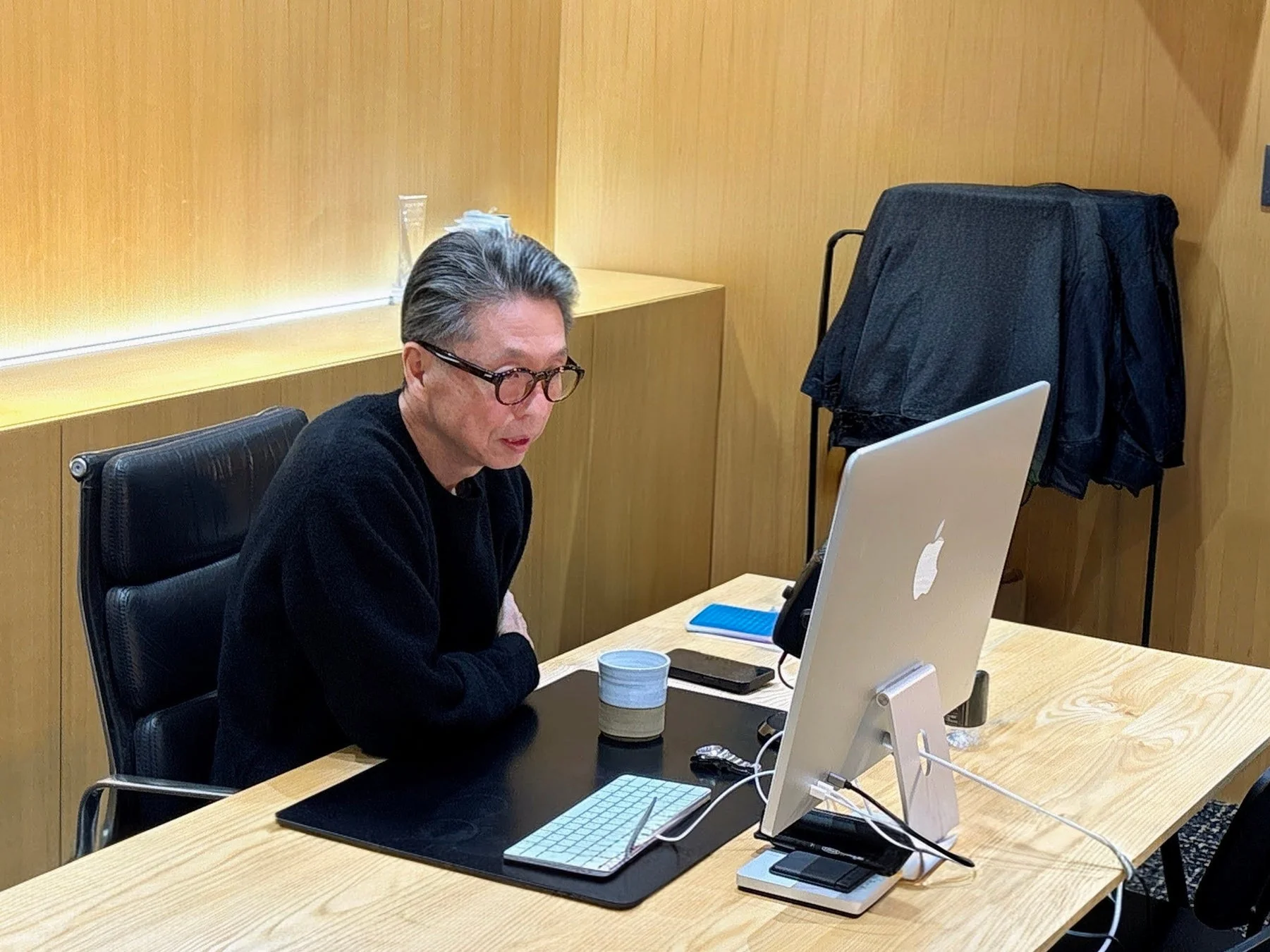 講義中の様子を捉えた画像