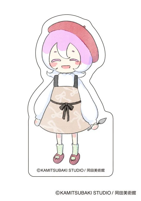 美古途本人描きおろしイラストステッカー