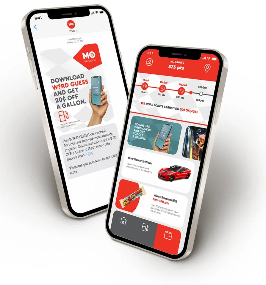 ゲームで獲得できるガソリン割引の例