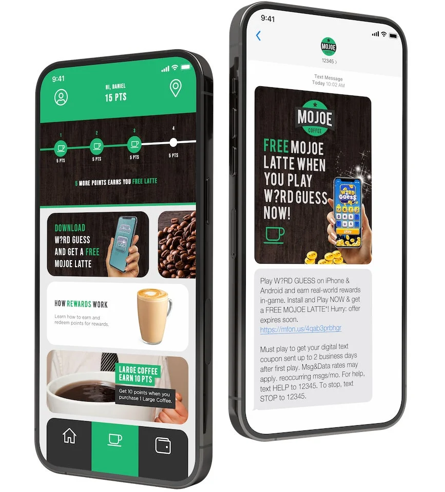 ゲームで獲得できるコーヒー報酬の例