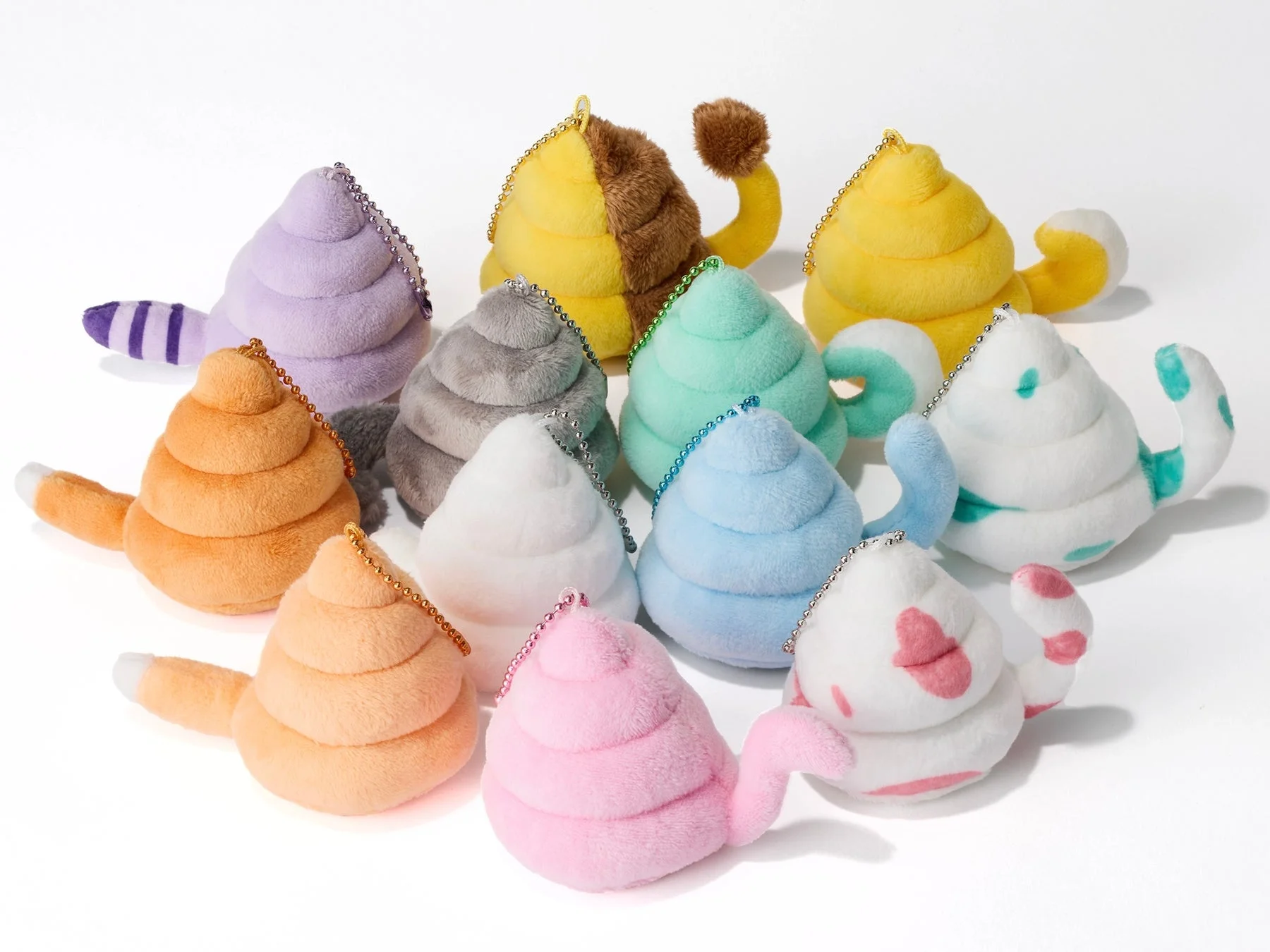 うんこ動物ぬいぐるみチャーム