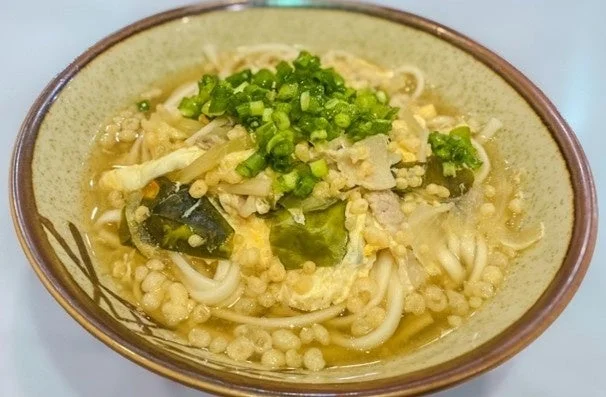 かき天うどん
