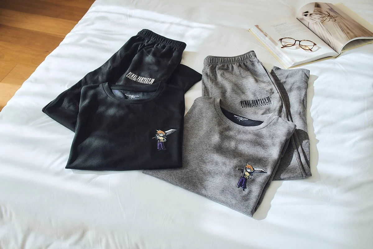 ファイナルファンタジーVII, クラウド・ストライフ, 部屋着, スウェット, ゲームグッズ, コラボ, 寝室