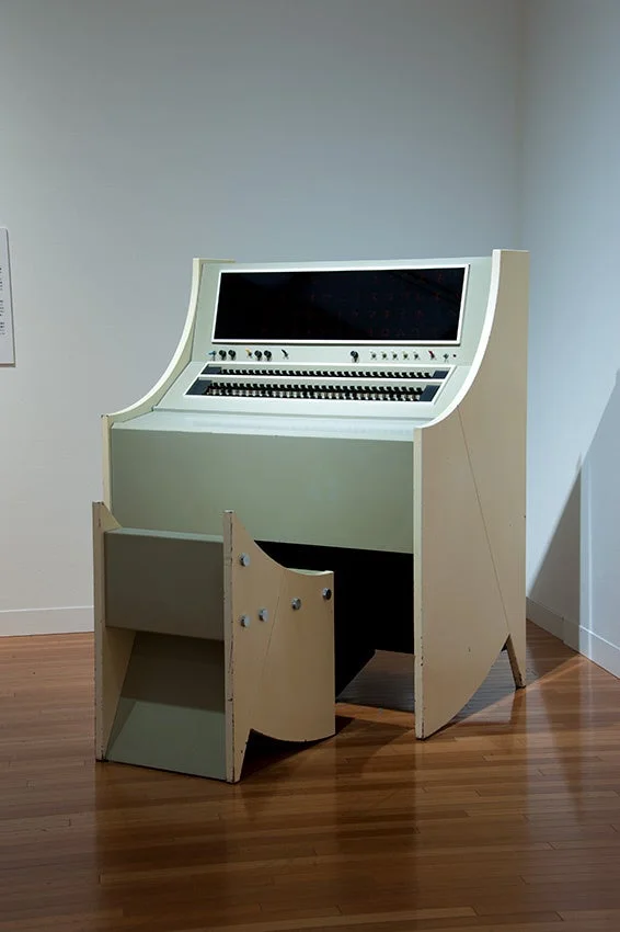 ヴィンテージ電子楽器の展示