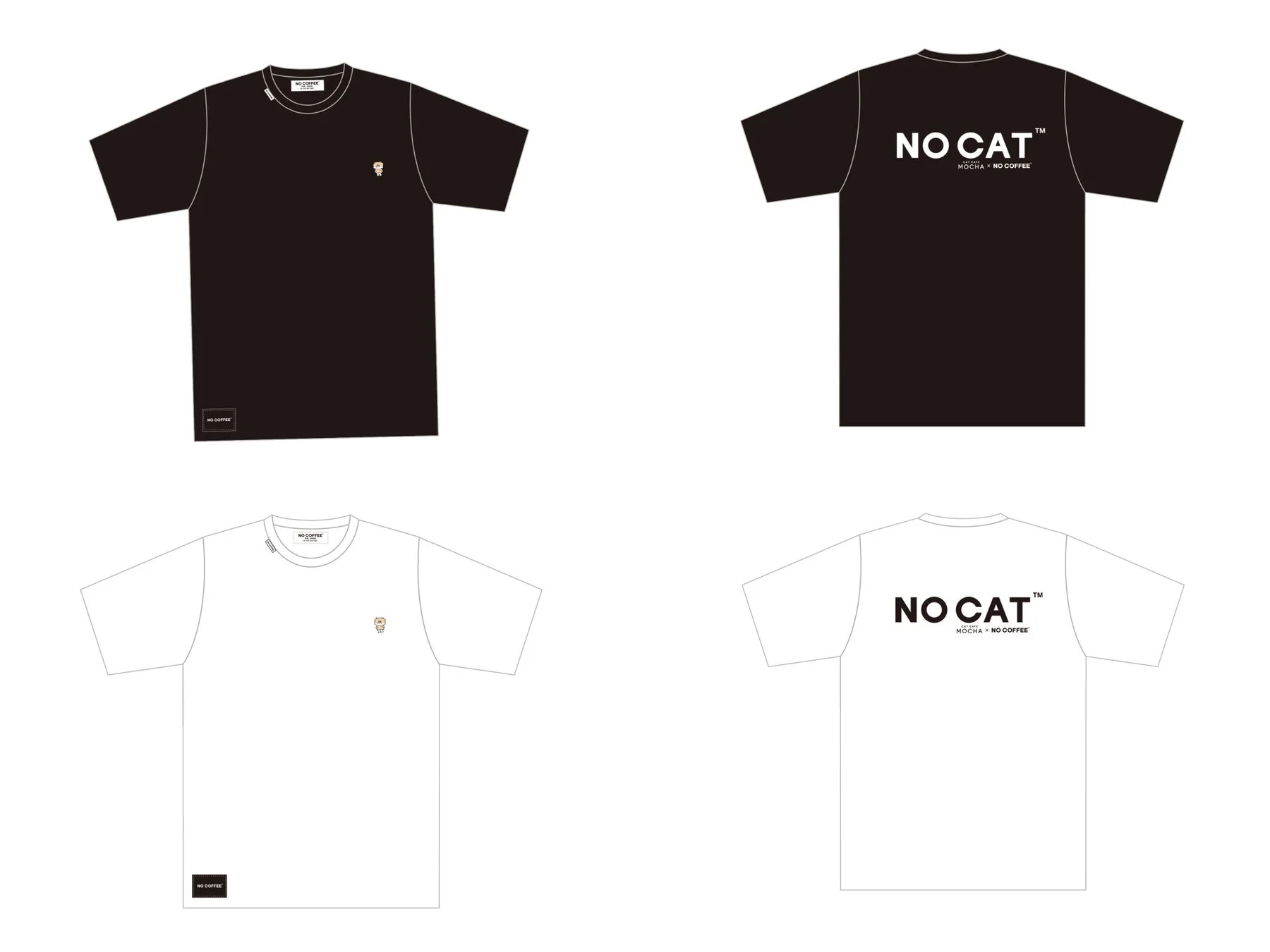 NO COFFEE コラボTシャツ