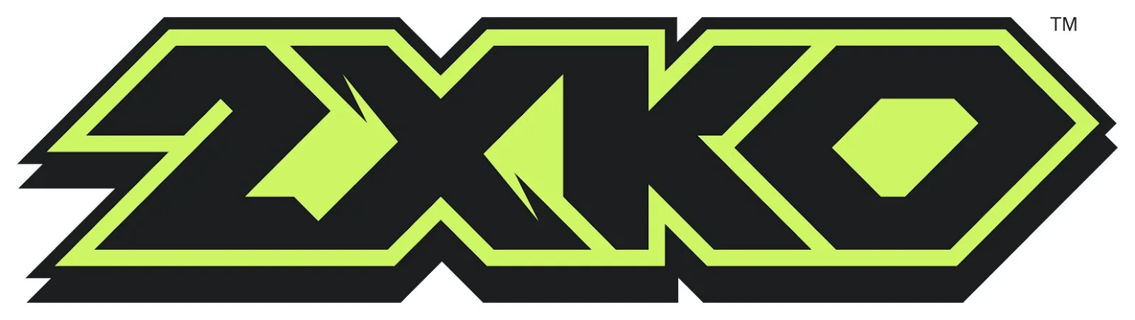 「ZXKO」という文字が、黒地に明るい緑色のアウトラインで描かれた、スタイリッシュなロゴマーク