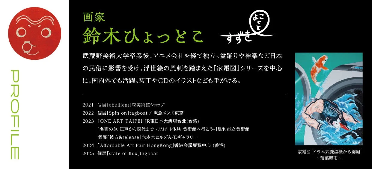 画家 鈴木ひよっとこ プロフィール