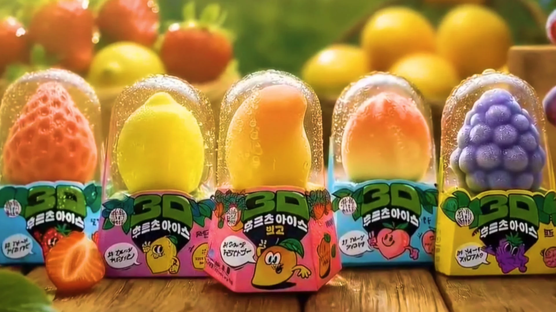 3Dフルーツアイス