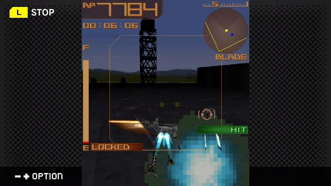 ARMORED CORE MOBILE 3 プレイ画面1