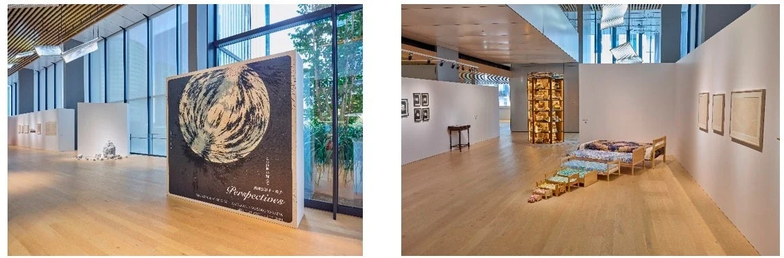 「髙田安規子・政子 Perspectives この世界の捉え方」展の様子