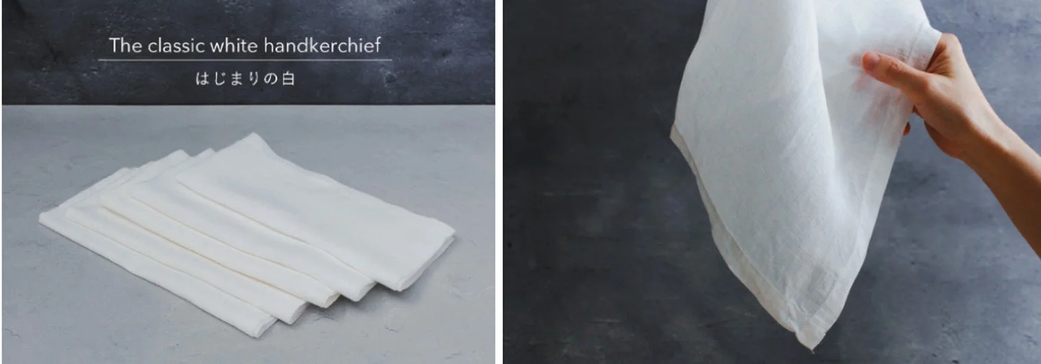 白のハンカチーフ「The White」シリーズ