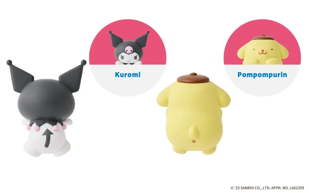 Kuromi and Pompompurin HIPPERS