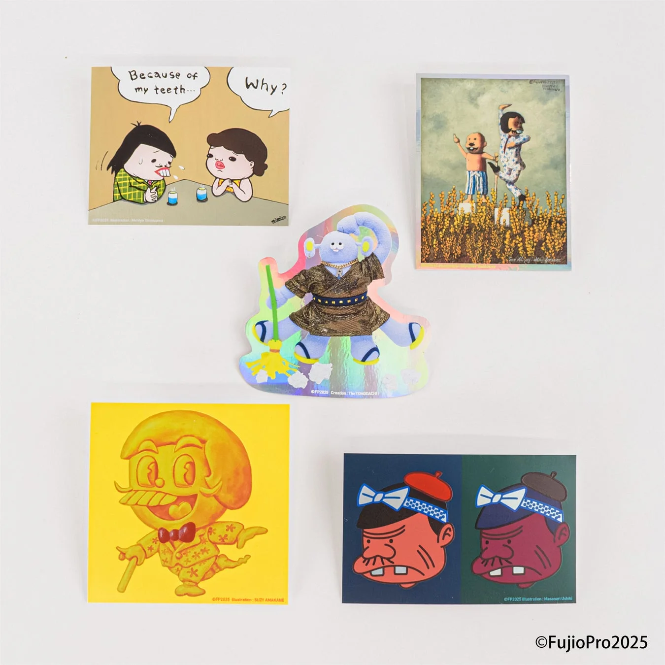 赤塚不二夫トリビュート作品ステッカー