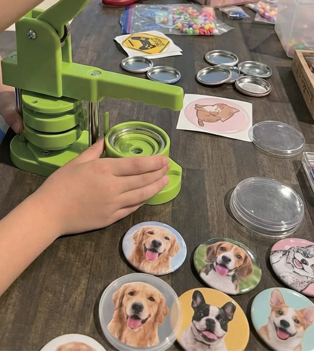 バッジ作りワークショップ