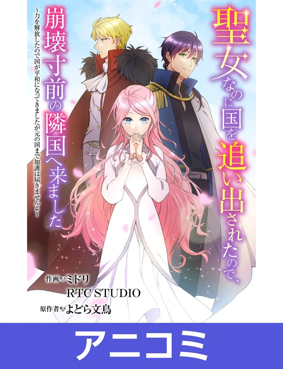 聖女なのに国を追い出されたので、崩壊寸前の隣国へ来ました 原作アニコミ