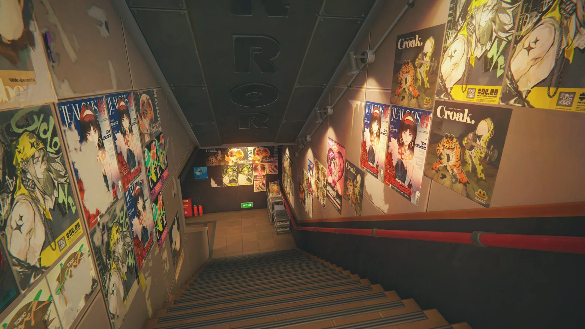 階段のポスター