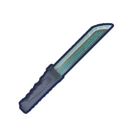 光る刃を持つ未来的なデザインの立直棒