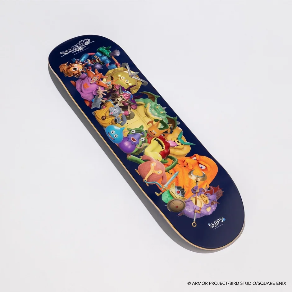 DRAGON QUEST SHIPS skateboard
