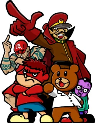 鷹の爪団キャラクター集合