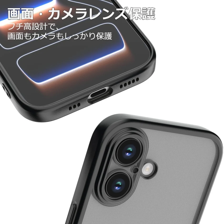 画面・カメラレンズ保護